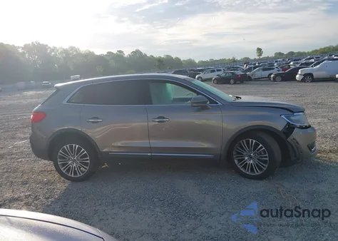 2017 Lincoln Mkx Reserve from USA, damaged, VIN 2LMPJ6LR3HBL37314